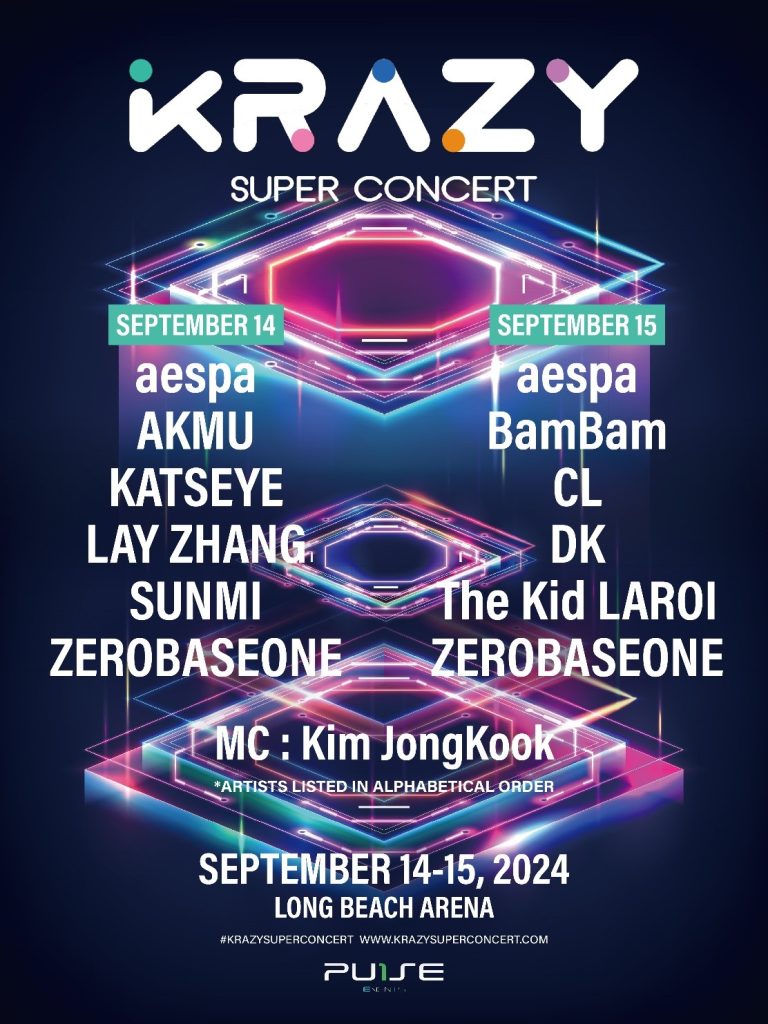 'KRAZY SUPER CONCERT' ANNOUNCES NEW DATES WITH ALL-STAR K-POP LINEUP 1